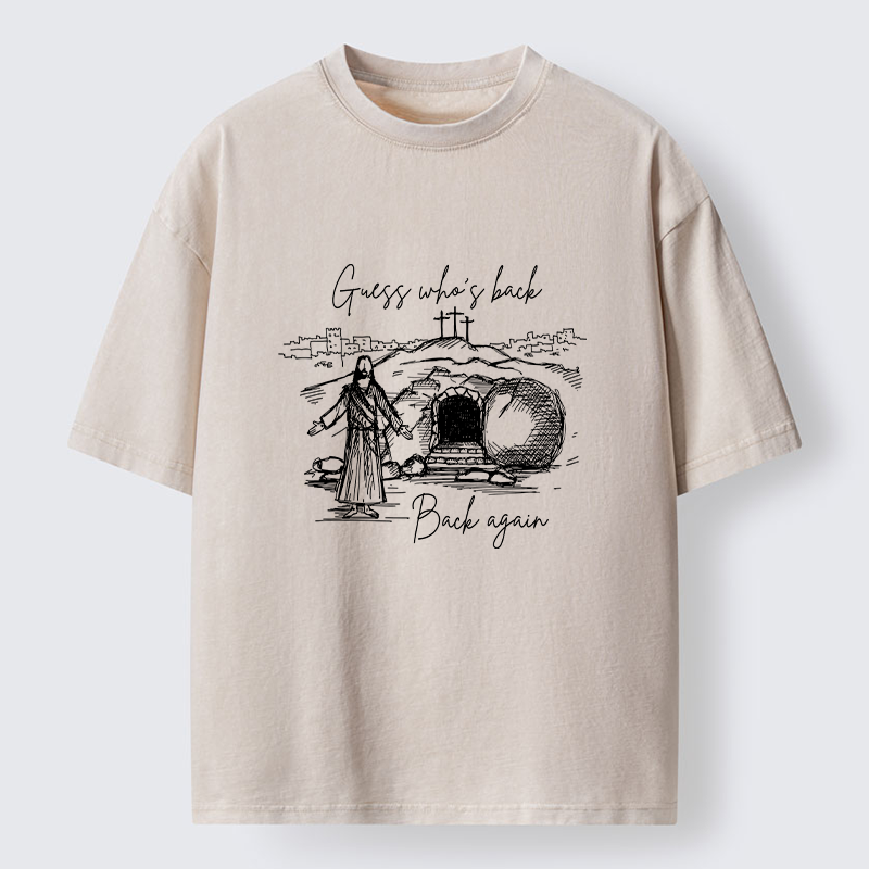 Tokyo-Tiger Back Again Jesus Washed T-Shirt