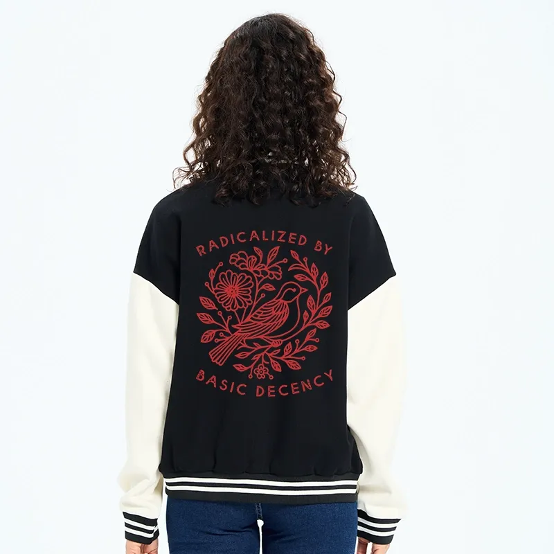 Tokyo-Tiger Pigeon That Was Moved Embroidery Varsity Jacket