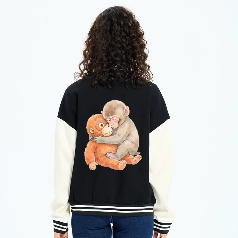 Tokyo-Tiger Poor Punch Embroidery Varsity Jacket