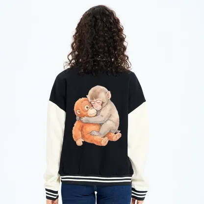 Tokyo-Tiger Poor Punch Embroidery Varsity Jacket