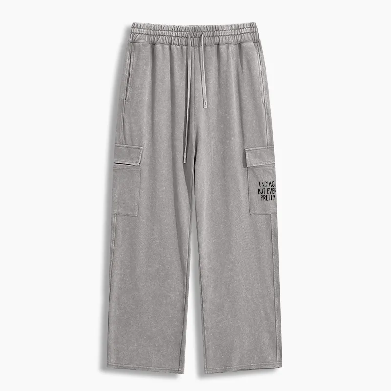 Tokyo-Tiger Self-diagnosed Illness Funny Washed Utility Sweatpants Sale