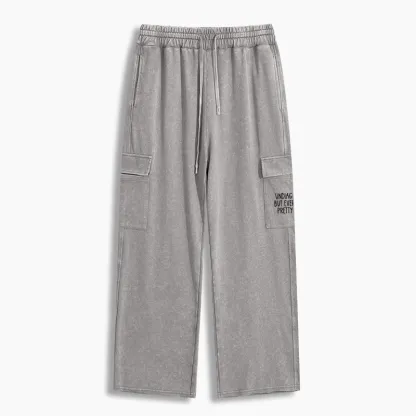 Tokyo-Tiger Self-diagnosed Illness Funny Washed Utility Sweatpants
