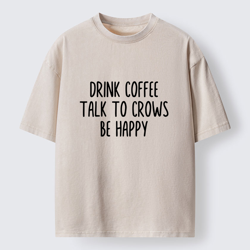 Tokyo-Tiger Happy Life Washed T-Shirt