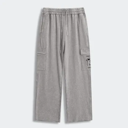 Tokyo-Tiger Rebellious Dog Washed Utility Sweatpants