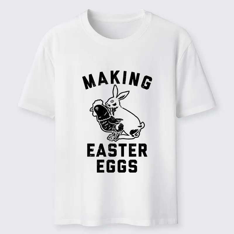 Tokyo-Tiger Making Eggs Easter Classic T-Shirt