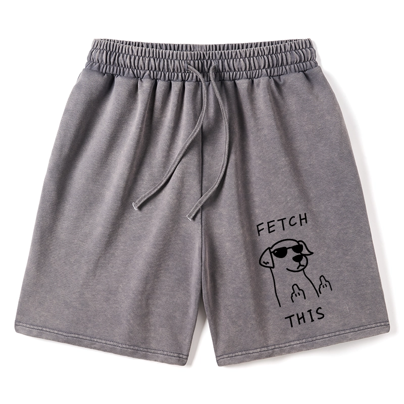 Tokyo-Tiger Rebellious Dog Washed Shorts