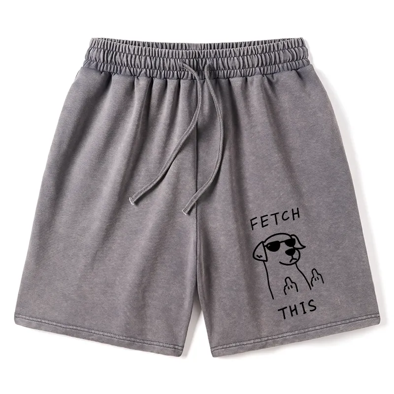 Tokyo-Tiger Rebellious Dog Washed Shorts Sale