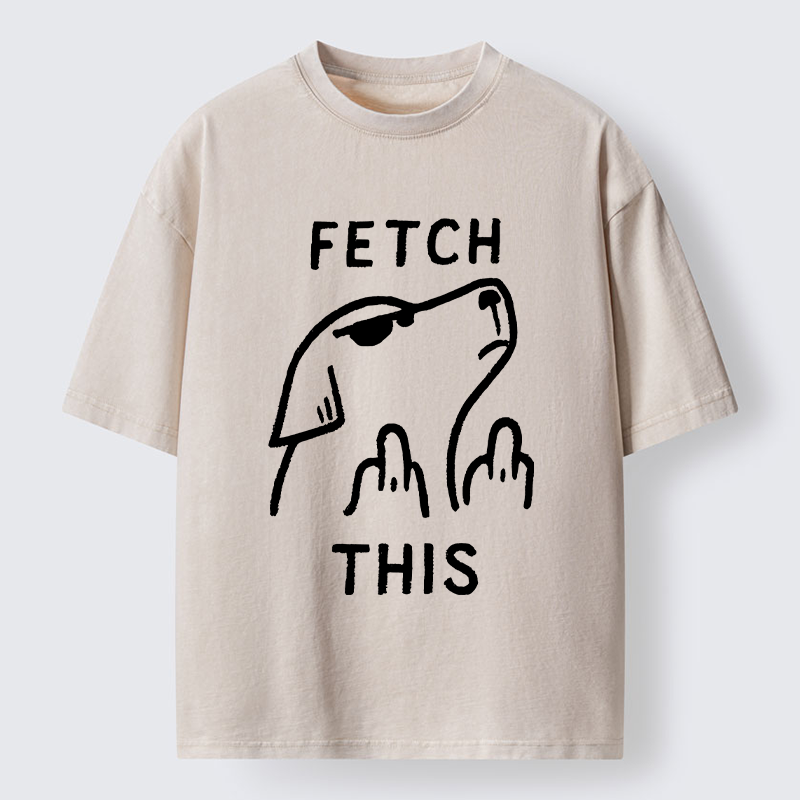 Tokyo-Tiger Dog's Contempt Washed T-Shirt