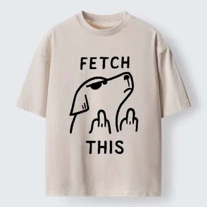 Tokyo-Tiger Dog's Contempt Washed T-Shirt