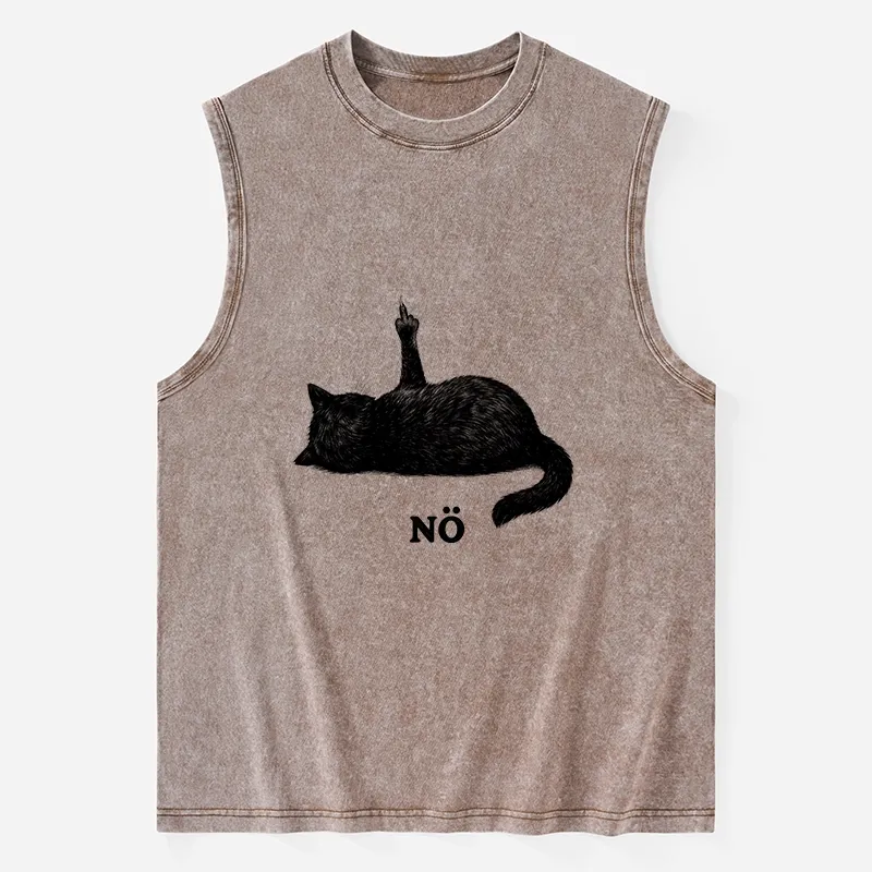 Tokyo-Tiger Cat Refused Washed Tank