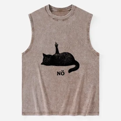 Tokyo-Tiger Cat Refused Washed Tank