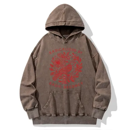 Tokyo-Tiger Pigeon That Was Moved Washed Hoodie