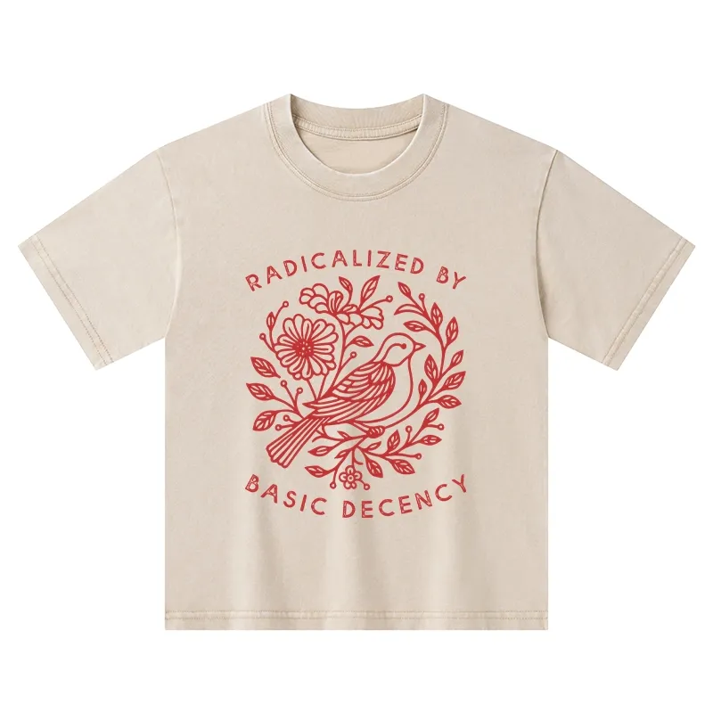 Tokyo-Tiger Pigeon That Was Moved Washed T-Shirt