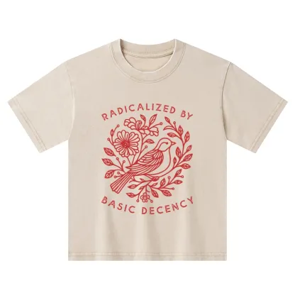 Tokyo-Tiger Pigeon That Was Moved Washed T-Shirt