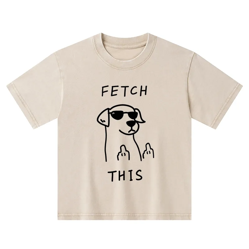 Tokyo-Tiger Rebellious Dog Kids Washed T-Shirt Sale