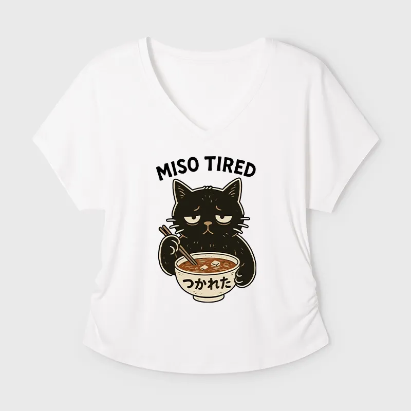 Tokyo-Tiger I’m So Tired Modal Dolman Sleeve T-Shirt