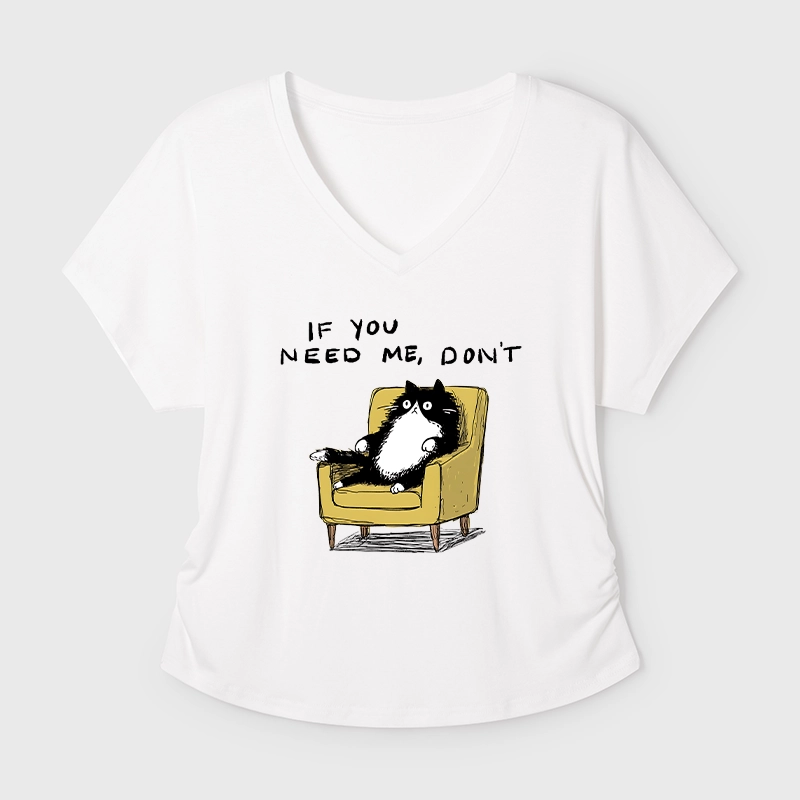 Tokyo-Tiger Unavailable Cat Modal Dolman Sleeve T-Shirt