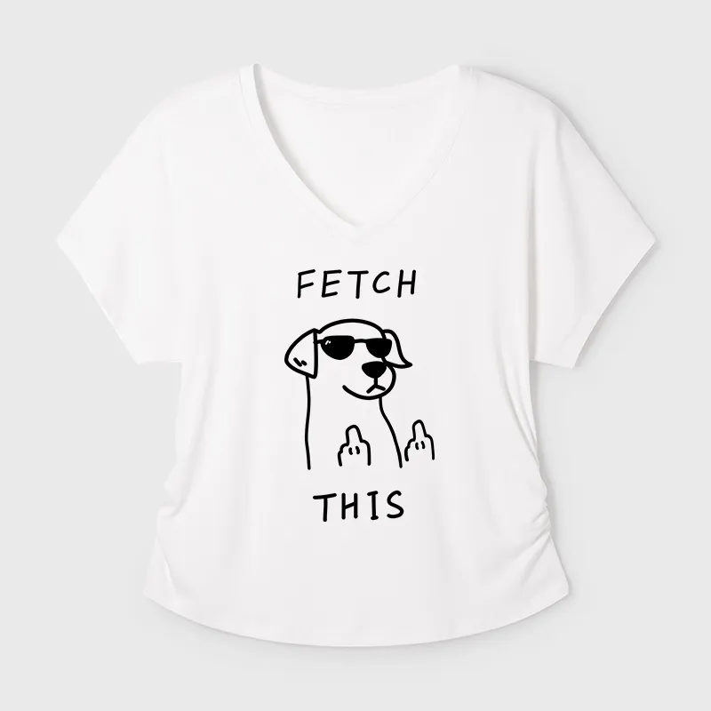 Tokyo-Tiger Rebellious Dog Modal Dolman Sleeve T-Shirt Sale