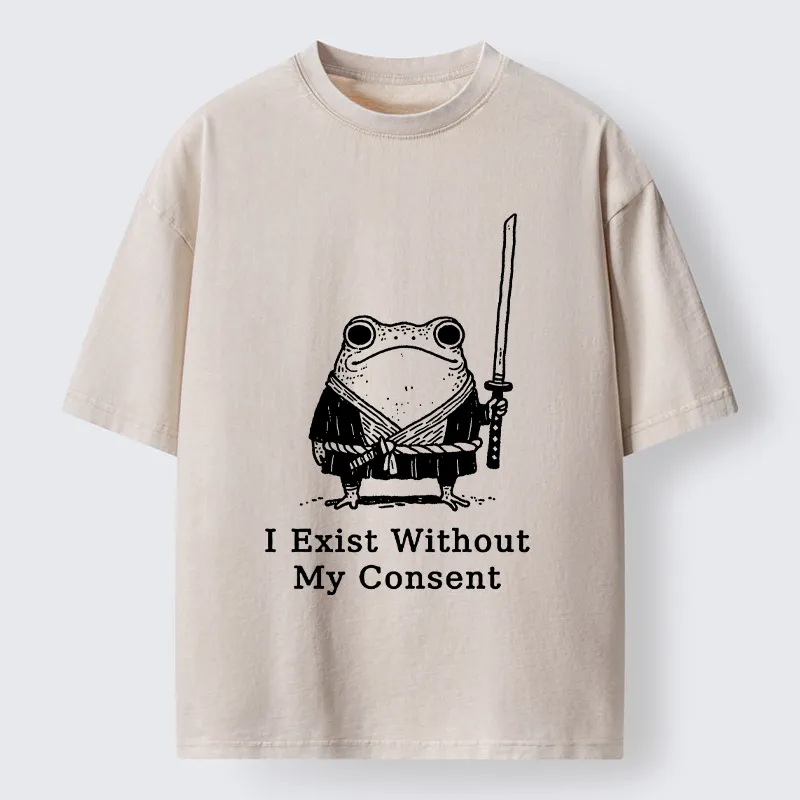 Tokyo-Tiger Frog That Rebel Washed T-Shirt