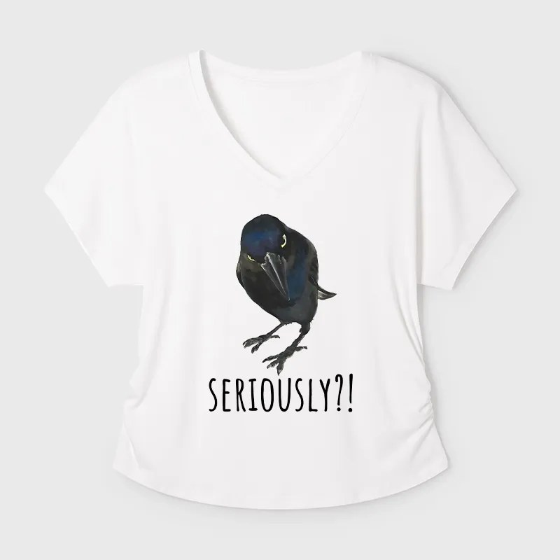 Tokyo-Tiger Raven's Question Modal Dolman Sleeve T-Shirt Sale