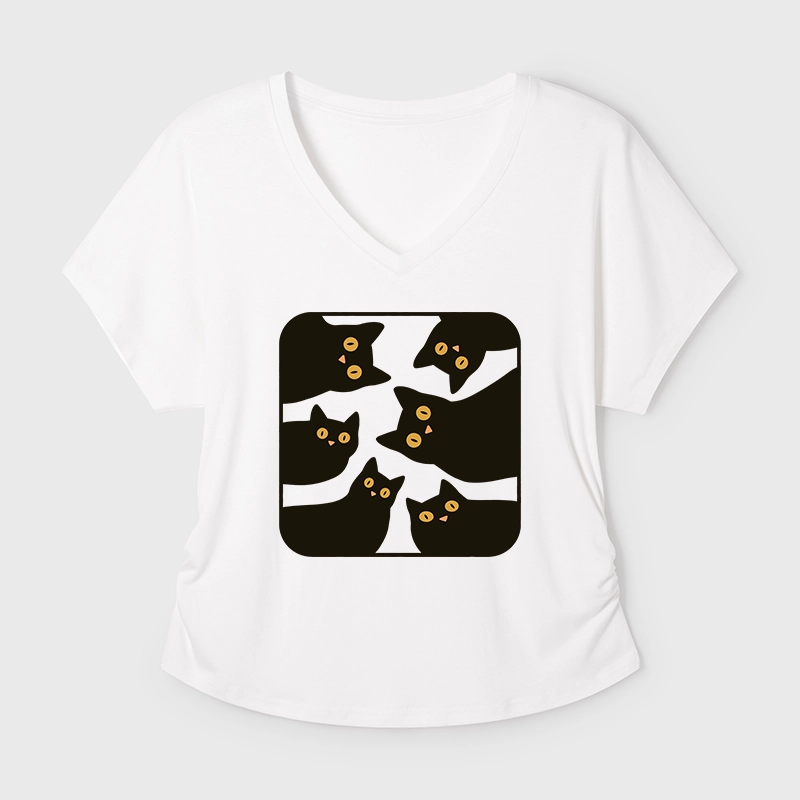 Tokyo-Tiger Cats Are Watching You Modal Dolman Sleeve T-Shirt