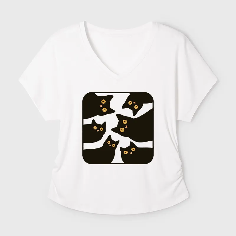 Tokyo-Tiger Cats Are Watching You Modal Dolman Sleeve T-Shirt Sale