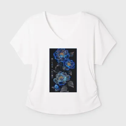 Tokyo-Tiger The Sea Of Flowers In The Darkness Modal Dolman Sleeve T-Shirt