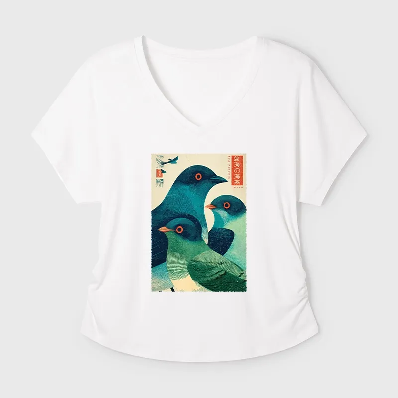 Tokyo-Tiger Petrels Of The Painted Sea Modal Dolman Sleeve T-Shirt