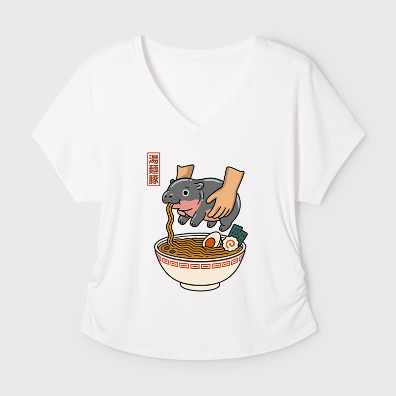 Tokyo-Tiger Noodles Got Me Modal Dolman Sleeve T-Shirt