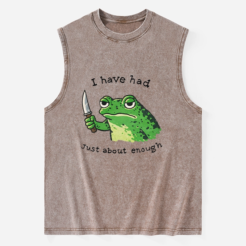 Tokyo-Tiger Impatient Frog Washed Tank