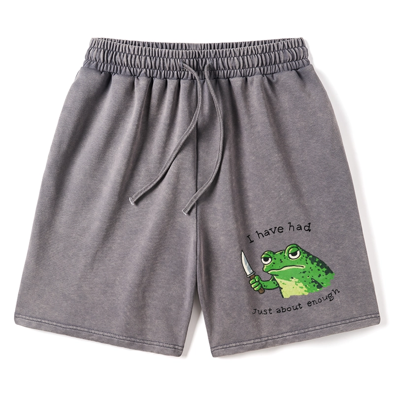 Tokyo-Tiger Impatient Frog Washed Shorts