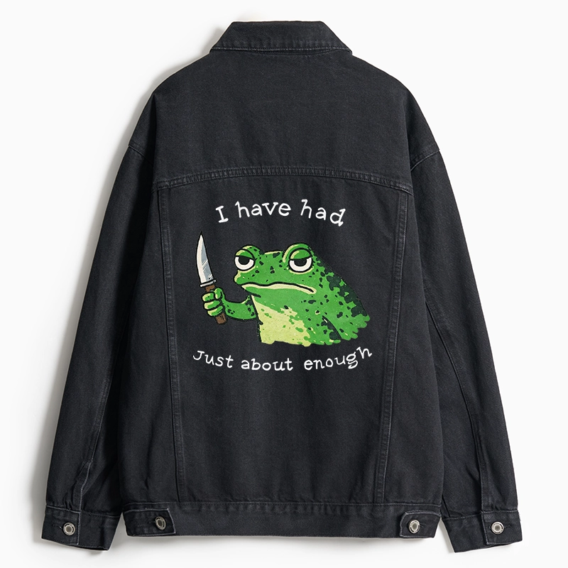 Tokyo-Tiger Impatient Frog Jean Jacket