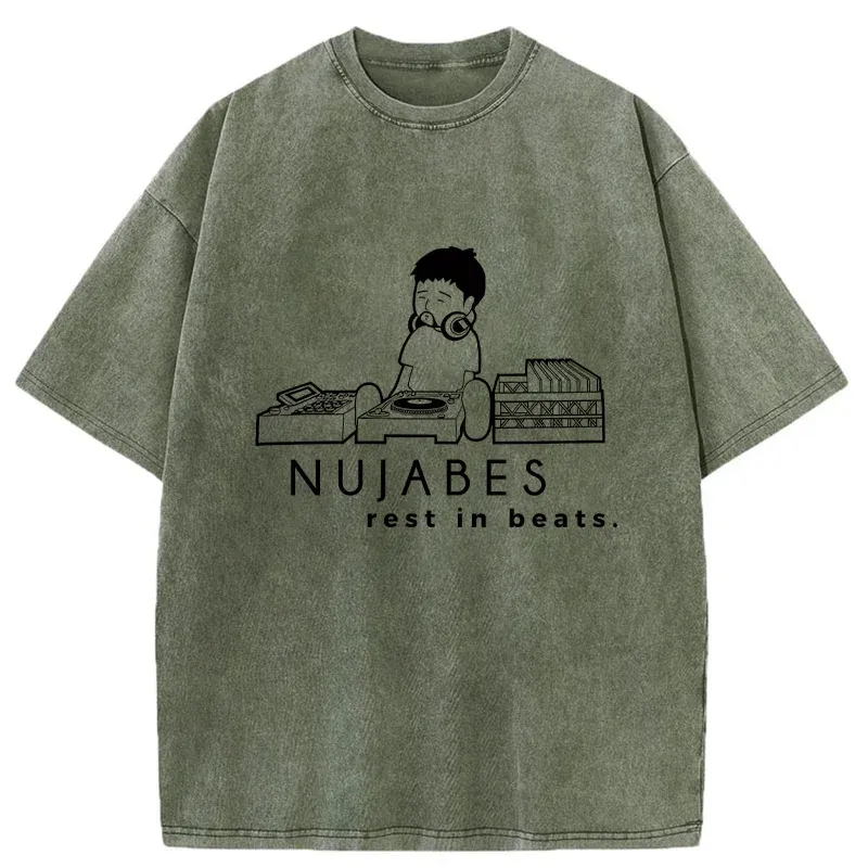 Tokyo-Tiger Japanese Hip-hop Leader Washed T-Shirt
