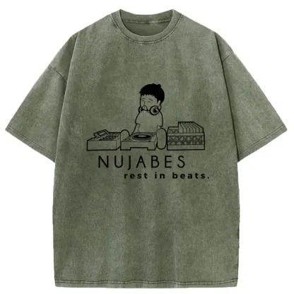 Tokyo-Tiger Japanese Hip-hop Leader Washed T-Shirt