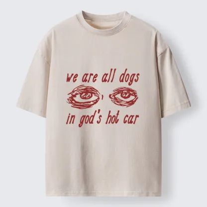 Tokyo-Tiger Agonizing With No Escape Washed T-Shirt