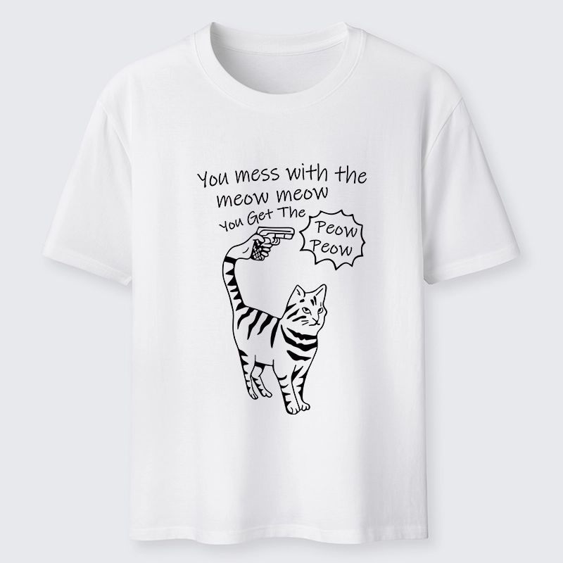 Tokyo-Tiger Waiting For Punishment From Cat Classic T-Shirt