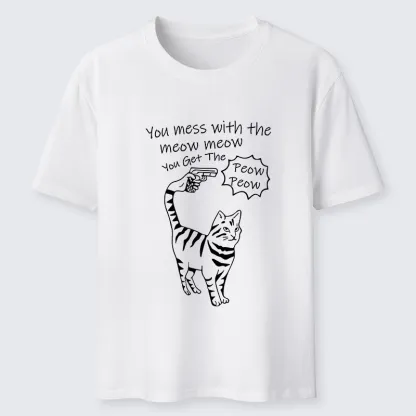 Tokyo-Tiger Waiting For Punishment From Cat Classic T-Shirt