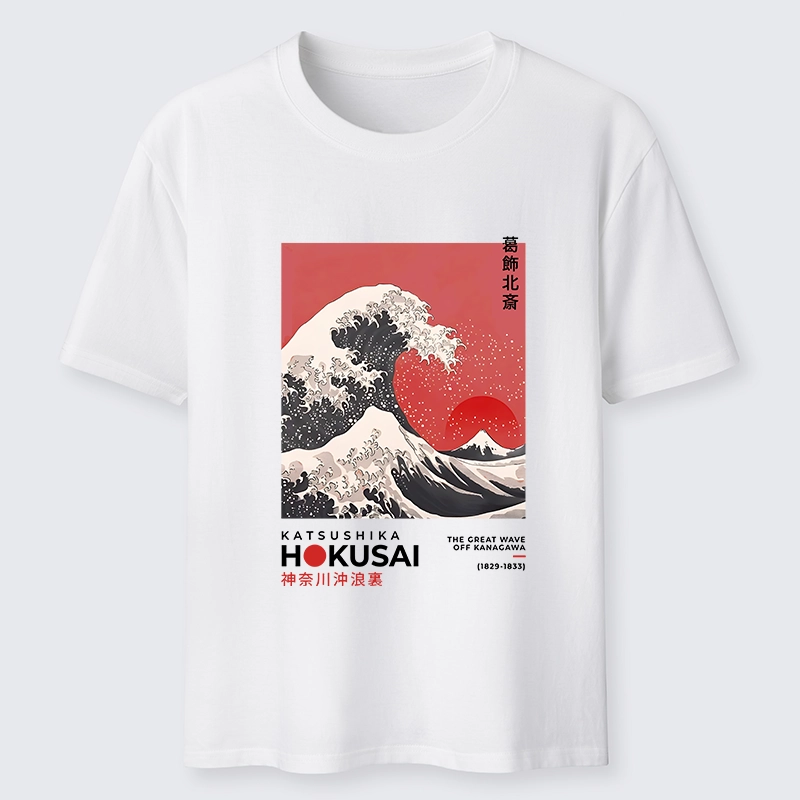 Tokyo-Tiger Mount Fuji Beneath The Wave Classic T-Shirt