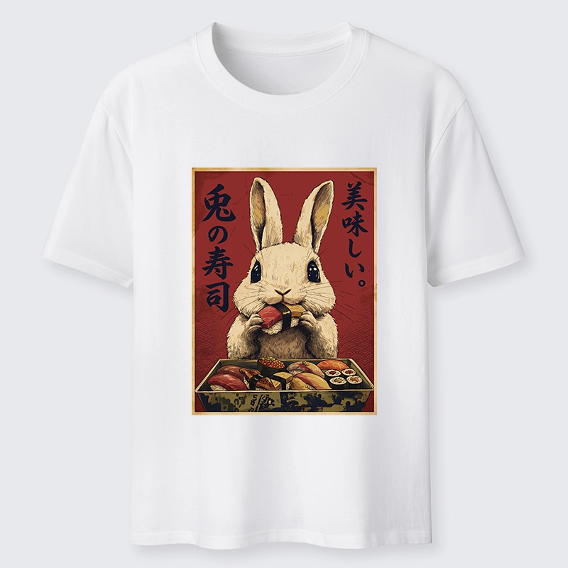 Tokyo-Tiger Rabbit’s Sushi Feast Classic T-Shirt