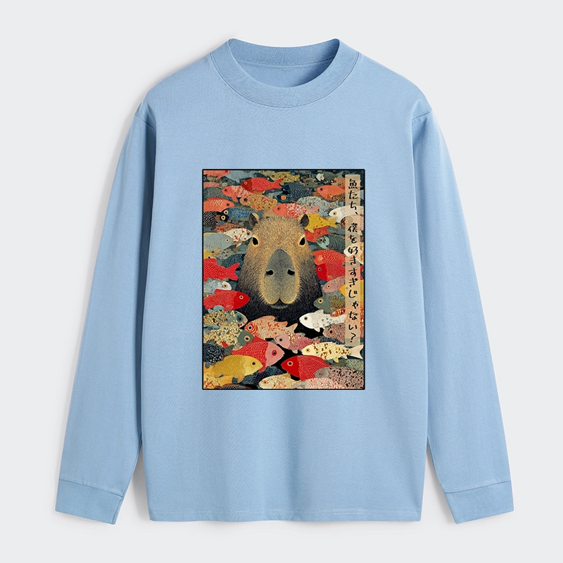 Tokyo-Tiger Am I Too Lovable? Classic Long Sleeve T-Shirt