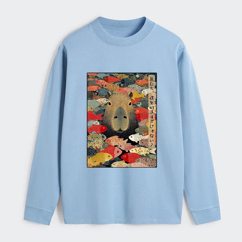 Tokyo-Tiger Am I Too Lovable? Classic Long Sleeve T-Shirt