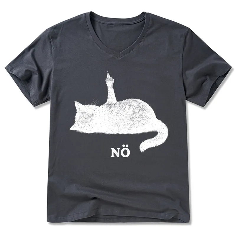 Tokyo-Tiger Cat Refused V-Neck Classic T-Shirt