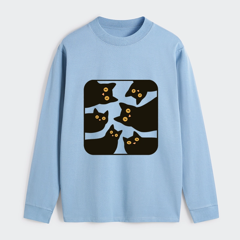 Tokyo-Tiger Cats Are Watching You Classic Long Sleeve T-Shirt