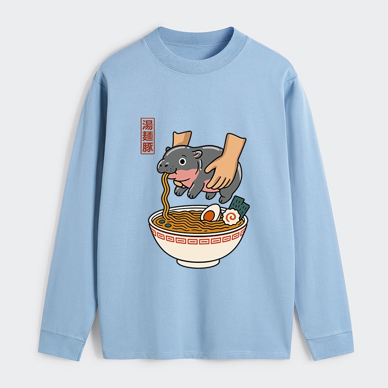 Tokyo-Tiger Noodles Got Me Classic Long Sleeve T-Shirt