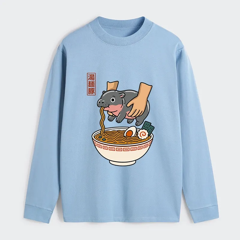 Tokyo-Tiger Noodles Got Me Classic Long Sleeve T-Shirt