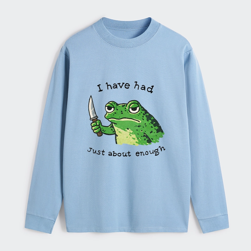 Tokyo-Tiger Impatient Frog Classic Long Sleeve T-Shirt