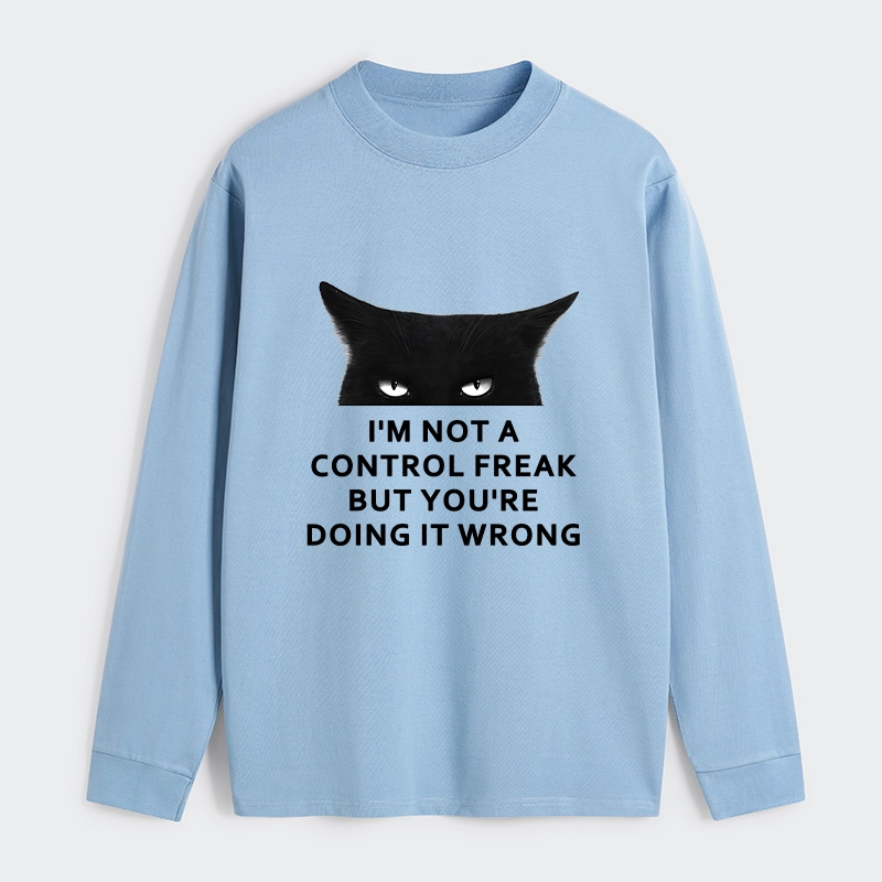 Tokyo-Tiger Control Freak Funny Classic Long Sleeve T-Shirt