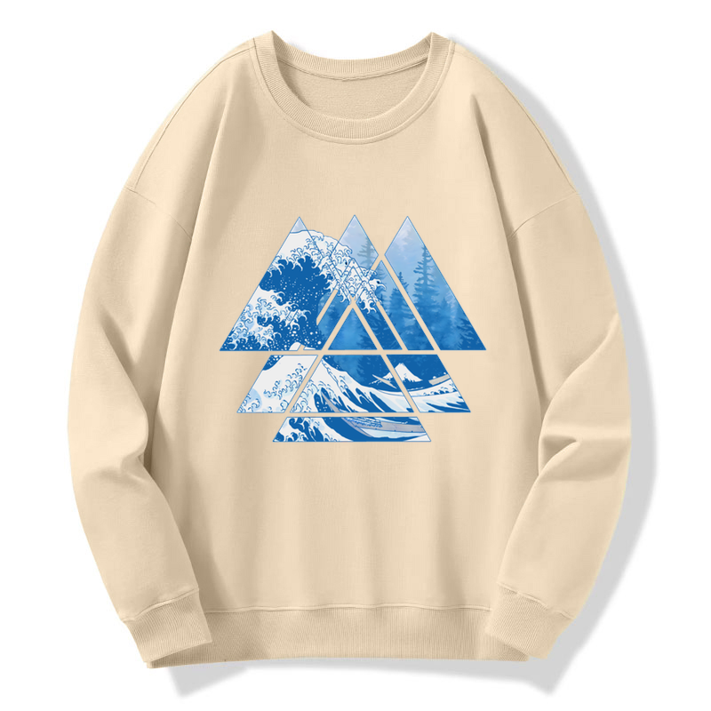 Tokyo-Tiger The Great Wave Sweatshirt