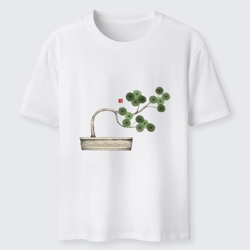 Tokyo-Tiger Minimalist Bonsai Artistry Classic T-Shirt Sale