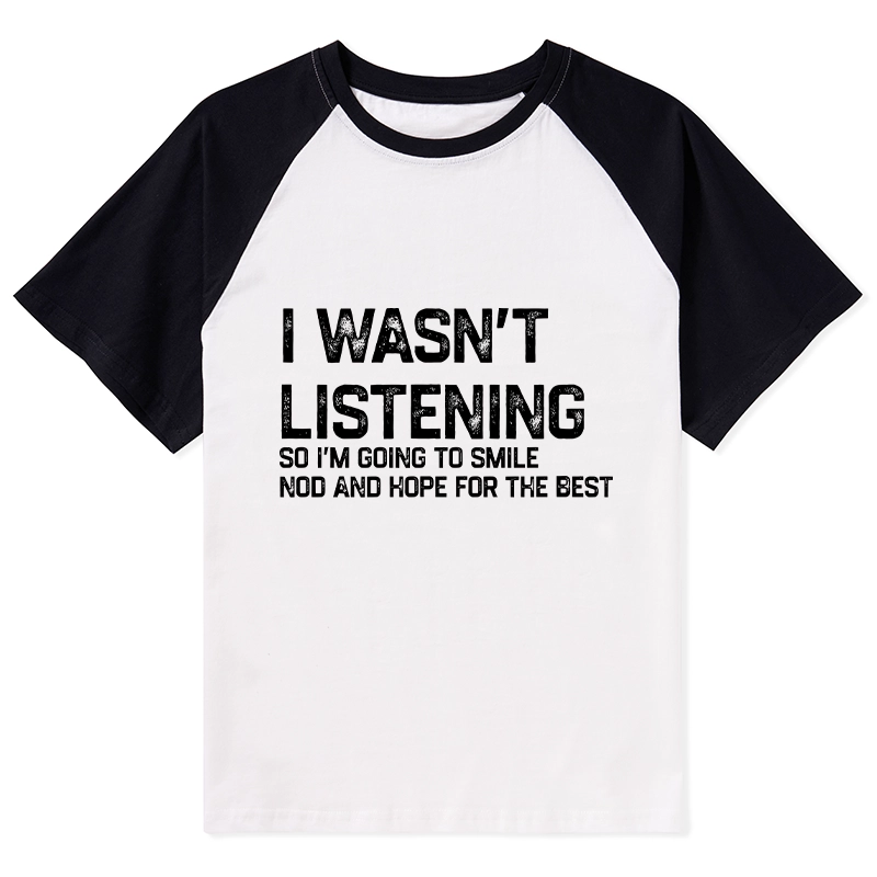 Tokyo-Tiger Indifferent To Everything Raglan T-shirt